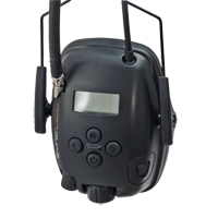 Howard Leight Sync Electo-H Helmet Earmuffs, Cap Mount Style, 30 dB Cam Industrial