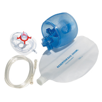 Dynamic Manual Resuscitator, Single Use Faceshield, Class 1 Cam Industrial