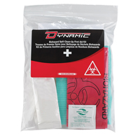 Dynamic Biohazard Spill Clean-Up First Aid Kit, Class 1 Medical Device, Resealable Plastic Bag Cam Industrial
