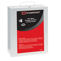 Dynamic Eyewash Station with Isotonic Solution, Double Cam Industrial