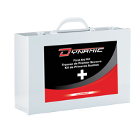 Trousse de premiers soins Ontario Dynamic, Dispositif m&eacute;dical Classe 1, Boîte en m&eacute;tal Cam Industrial