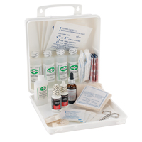 Trousse de premiers soins des brûlures pour soudeurs Dynamic, Dispositif m&eacute;dical Classe 1, Boîte en plastique Cam Industrial