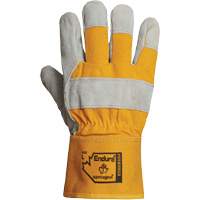 Endura&reg; Winter Fitters Glove, Large, Split Leather Palm, Boa Inner Lining Cam Industrial