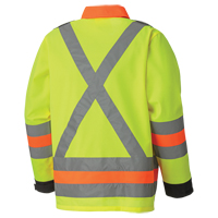 6007 Veste de s&eacute;curit&eacute; routi&egrave;re respirante, Polyester, Jaune lime haute visibilit&eacute;, T-petit Cam Industrial