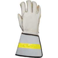 Linemans Glove, Small, Grain Cowhide Palm Cam Industrial