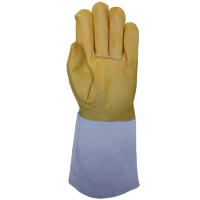 TIG Welding Gloves, Grain Cowhide, Size One Size Cam Industrial
