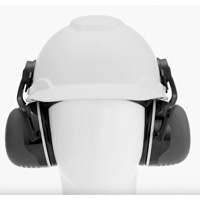 Peltor Electrically Insulated Earmuffs, Cap Mount, 31 NRR dB Cam Industrial