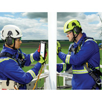 Peltor Electrically Insulated Earmuffs, Cap Mount, 31 NRR dB Cam Industrial