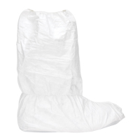 Boot Covers, Large, Tyvek&reg; IsoClean&reg;, White Cam Industrial