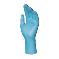 Solo Ultra 997 Disposable Gloves, X-Large, Nitrile, 4-mil, Powder-Free, Blue Cam Industrial