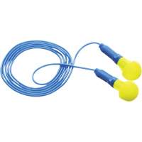 E-A-R Push-Ins Earplugs, Corded, Pair - Polybag, 28/23 dB NRR, One-Size Cam Industrial