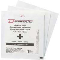 Dynamic Gauze, Pad, 4" L x 4" W, Sterile, Medical Device Class 1 Cam Industrial