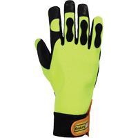 Gants pour scie &agrave; chaîne haute visibilit&eacute; Endura, Taille Grand/9, Paume Ch&egrave;vre Cam Industrial
