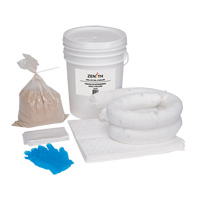 Spill Kit, Oil Only, Pail, 5 US gal. Absorbancy SGD798 | Cam Industrial