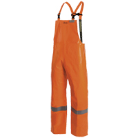 P162 041 Pantalon &agrave; bavette ignifuge Utili-Gard, Petit, Orange haute visibilit&eacute; Cam Industrial