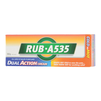 Rub A535 Heat Treatment, Cream, Analgesic Cam Industrial