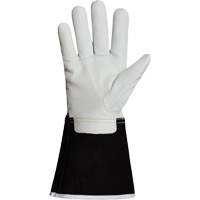 Endura&reg; 399GKGL5 Welding Gloves, Grain Goatskin, Size Medium Cam Industrial