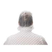 Disposable Hood, Polypropylene, White Cam Industrial