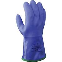 Atlas 495 Insulated Fully-Coated Glove, Size Medium/8, 11.8" L, PVC, Acrylic/Cotton Inner Lining, Winter Weight Cam Industrial
