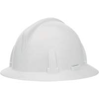 Full Brim Hardhat, Meets CSA Type 1, Ratchet Suspension, Non-Vented Cam Industrial