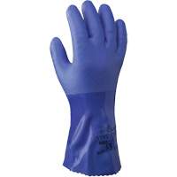 Atlas 660 Triple-Dipped Heavyweight Gloves, Size Small/7, 12" L, PVC, Cotton Inner Lining, 71-mil Cam Industrial