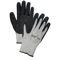 Gants &eacute;lastiques sans coutures r&eacute;sistants &agrave; la coupe pour temp&eacute;ratures froides, Taille 2T-Grand/11, Calibre 13, Rev&ecirc;tement Mousse de nitrile, Enveloppe en PEHP, ASTM ANSI niveau A4 Cam Industrial
