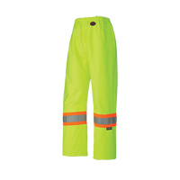 5586 Pantalons de s&eacute;curit&eacute; 450D, Polyester, T-petit, Jaune lime haute visibilit&eacute; Cam Industrial