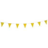 Cordon de fanions, 60' lo, Jaune Cam Industrial