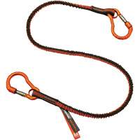 Squids&reg; 3110F(x) Tool Lanyard, Bungee, Dual Carabiner Cam Industrial