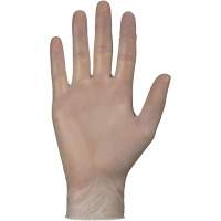 Disposable Gloves, Small, Vinyl, 4-mil, Powder-Free, White Cam Industrial