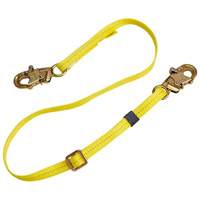 Web Adjustable Positioning Lanyard, 1 Legs, 4', CSA Class B, Polyester Cam Industrial