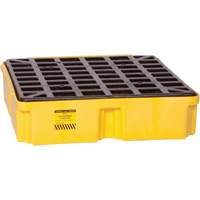 Plateforme de d&eacute;versement modulaire, Capacit&eacute; de d&eacute;versement 15 gal. US, 26" x 26,25" x 6,5" Cam Industrial