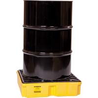 Plateforme de d&eacute;versement modulaire, Capacit&eacute; de d&eacute;versement 15 gal. US, 26" x 26,25" x 6,5" Cam Industrial