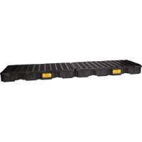 Plateforme de d&eacute;versement modulaire, Capacit&eacute; de d&eacute;versement 60,5 gal. US, 26,5" x 103,5" x 6,5" Cam Industrial