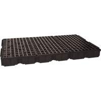 Modular Spill Platform, 88 US gal. Spill Capacity, 51.5" x 78.25" x 6.5" Cam Industrial