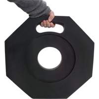 Rubber Base for Premium Delineator Posts, 12 lbs. SGK247 | Cam Industrial