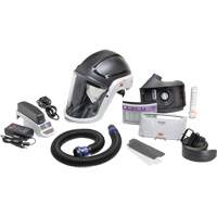 Ensemble APR &agrave; &eacute;puration d'air motoris&eacute; pour industrie lourde Versaflo, Capuchon & visi&egrave;re, Pile Lithium-ion Cam Industrial