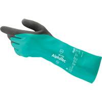 Gants r&eacute;sistants &agrave; la coupure et aux produits chimiques 58-735 AlphaTec, Taille 6, 13" lo, Nitrile, Doublure en Nylon, 39 mils Cam Industrial