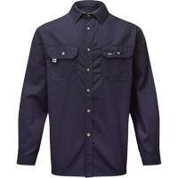UltraSoft&reg; 7 oz. Deluxe Work Shirt, Medium (Tall), Navy Blue Cam Industrial