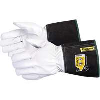 Endura&reg; TIG Welding Gloves, Grain Goatskin, Size Medium Cam Industrial