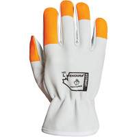 Endura&reg; Driver's Gloves, Small, Grain Goatskin Palm Cam Industrial