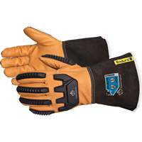Endura&reg; Anti-Impact Driver's Gloves, Small, Grain Goatskin Palm, Kevlar&reg; Inner Lining Cam Industrial