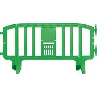 Barricade Movit, Emboîtables, 78" lo x 39" h, Vert Cam Industrial