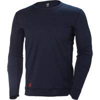 Gilet de corps ras du cou &eacute;vacuant l'humidit&eacute; Lifa, Hommes, T-petit, Bleu marin Cam Industrial