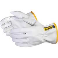 Endura&reg; Driver's Gloves, Small, Grain Goatskin Palm Cam Industrial