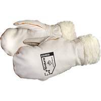 Endura&reg; Winter Chopper Cowgrain Mitts, Size Large, Mitt Cam Industrial