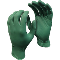 5559PF Green Monkey Gloves, Small, Nitrile, 4-mil, Powder-Free, Green Cam Industrial