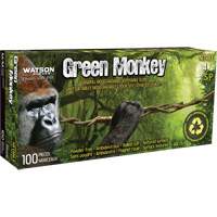 5559PF Green Monkey Gloves, Small, Nitrile, 4-mil, Powder-Free, Green Cam Industrial