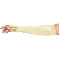 Contender Cut-Resistant Sleeves, Aramid, 18", ASTM ANSI Level A4/EN 388 Level 5, Beige Cam Industrial