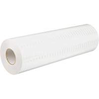 High Intensity Prismatic Grade Reflective Sheeting, 2" W x 150' L, 19 mils, White Cam Industrial